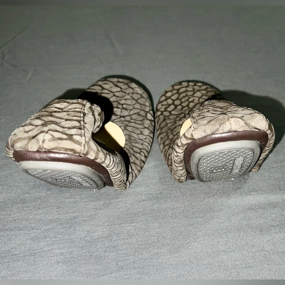 Storehouse Flats - brown crocodile - Picture 3 of 4